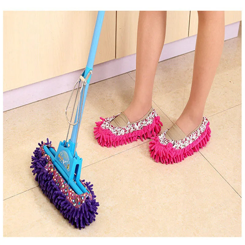 FeetMop™- Multifunctional Washable Microfiber Floor Cleaning Socks - Heimnova