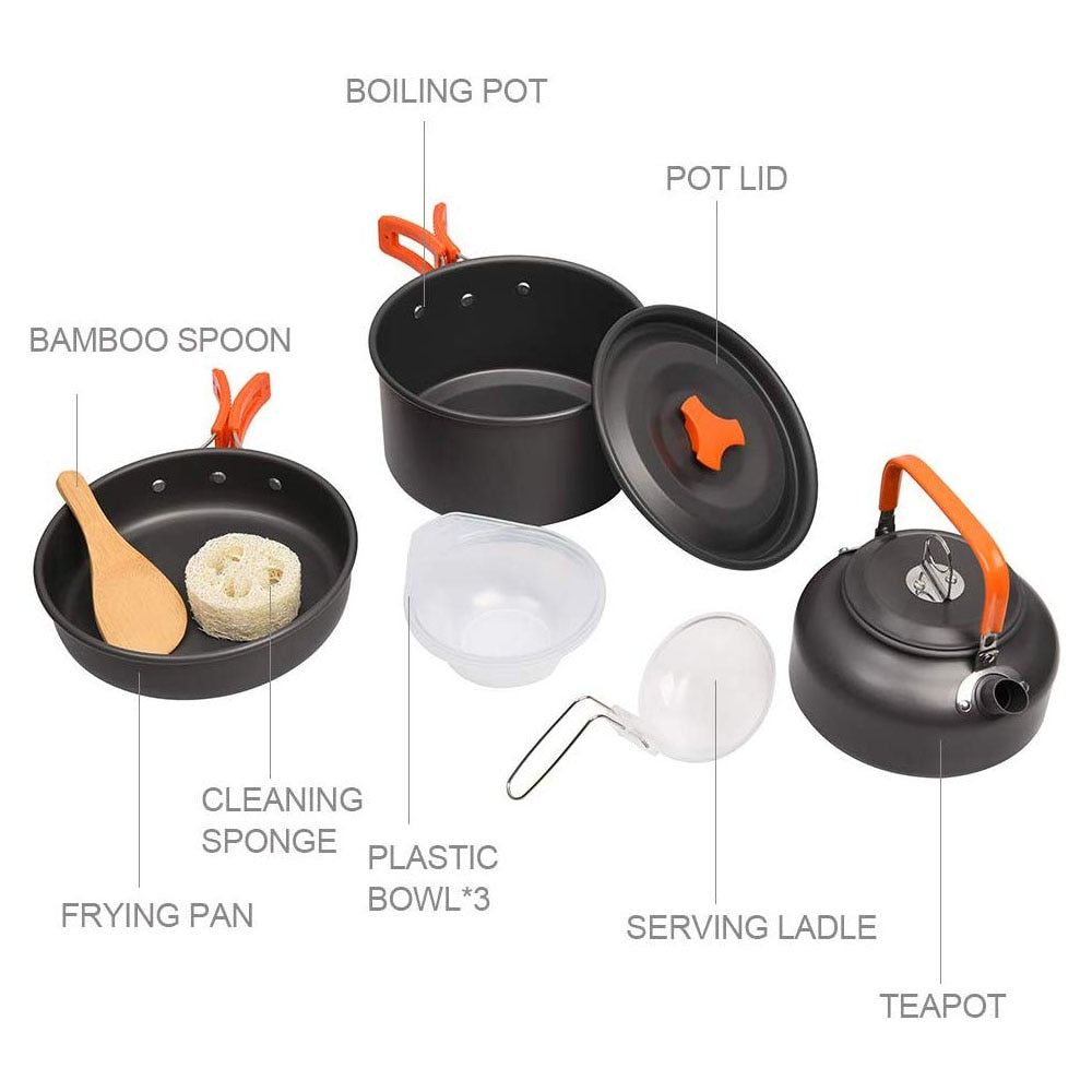 Cookpot™- Camping Cookware Set - Heimnova