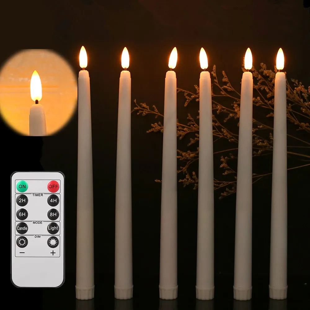 Flameless LED Candles™ - Floating LED Candles Light With Magic Wand - Heimnova