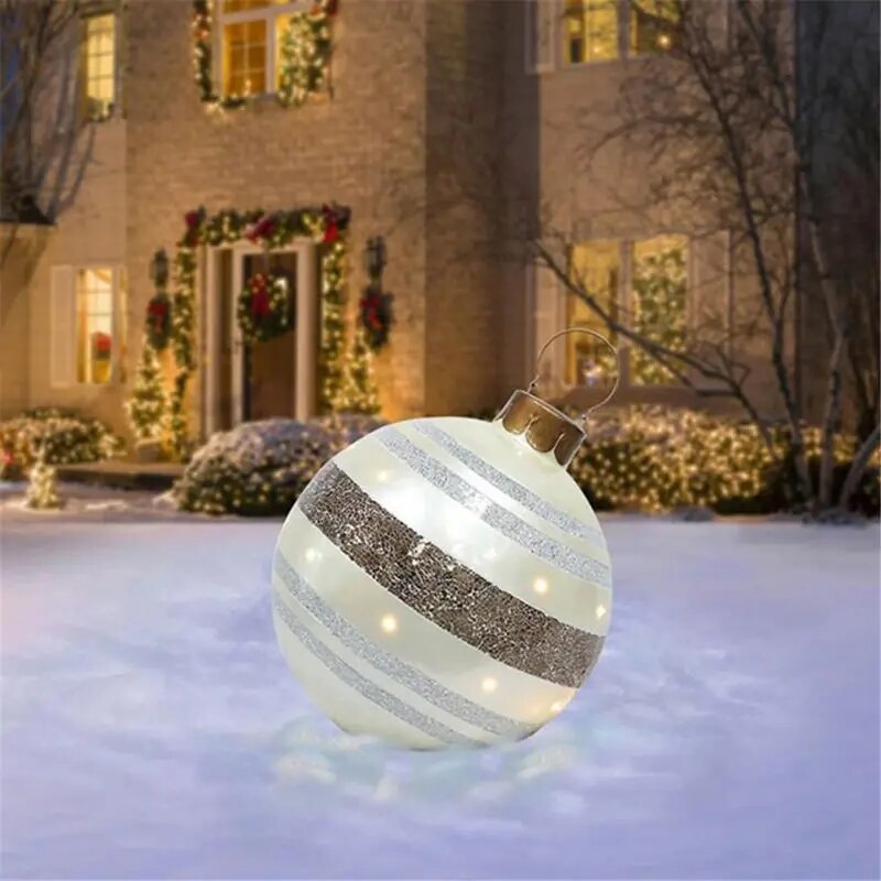 FestiveBall™ - Outdoor Inflatable Decorated Christmas Ball - Heimnova