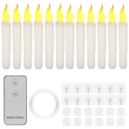 Flameless LED Candles™ - Floating LED Candles Light With Magic Wand - Heimnova