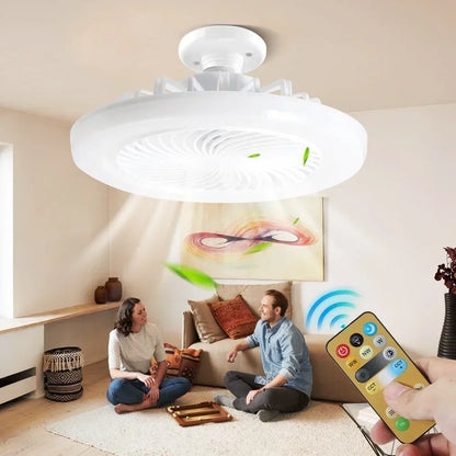 SmartBreeze™ - Remote Control Fan with LED Lighting - Heimnova