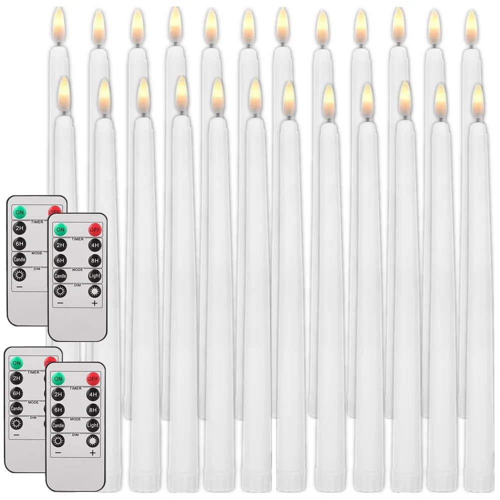 Flameless LED Candles™ - Floating LED Candles Light With Magic Wand - Heimnova