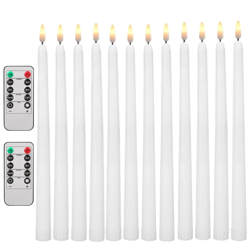 Flameless LED Candles™ - Floating LED Candles Light With Magic Wand - Heimnova