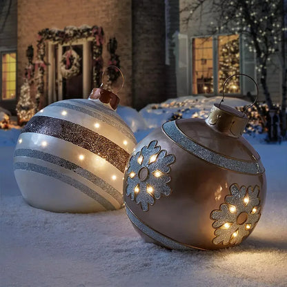 FestiveBall™ - Outdoor Inflatable Decorated Christmas Ball - Heimnova