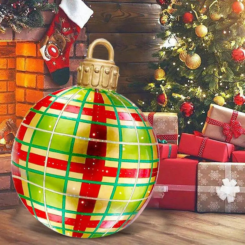 FestiveBall™ - Outdoor Inflatable Decorated Christmas Ball - Heimnova