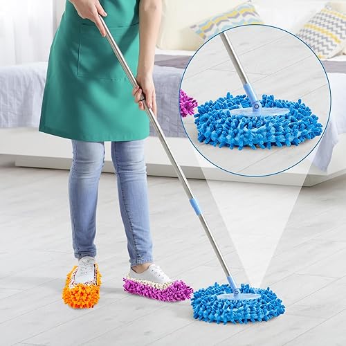 FeetMop™- Multifunctional Washable Microfiber Floor Cleaning Socks - Heimnova