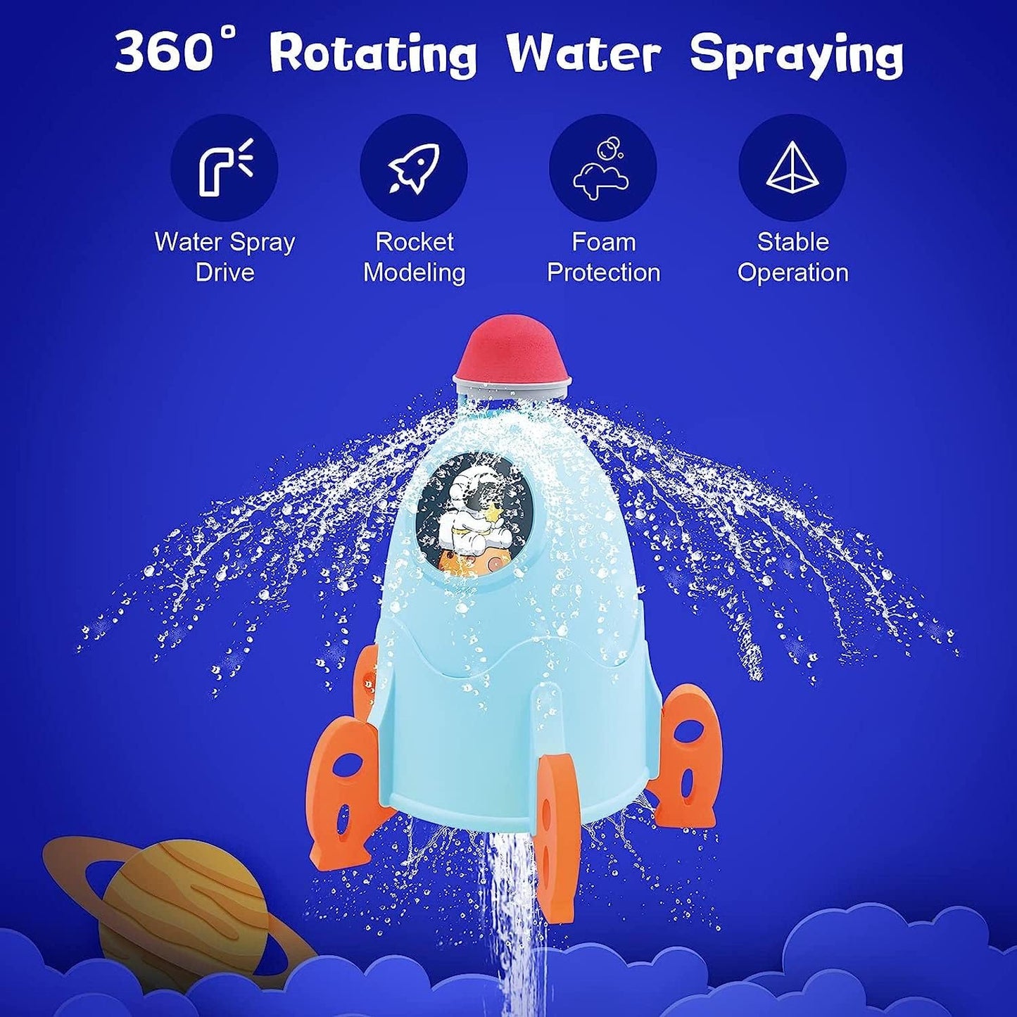 RocketSprinkler™- Hydro Launch Water Rocket - Heimnova