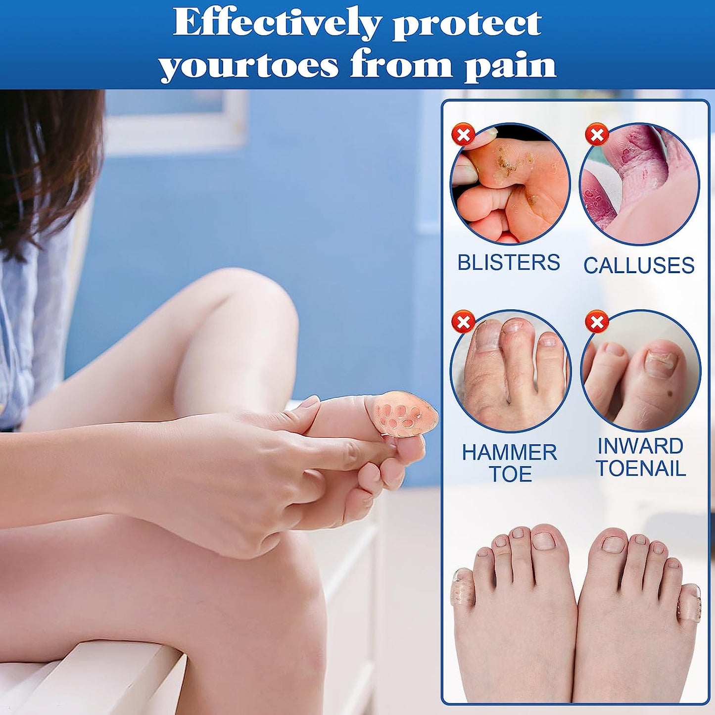 ToeTube™ - Silicone Anti-Friction Toe Protector - Heimnova