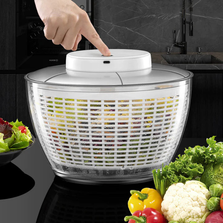 VegyFresh™ - Electric Vegetable Washer Dehydrator Spinner - Heimnova