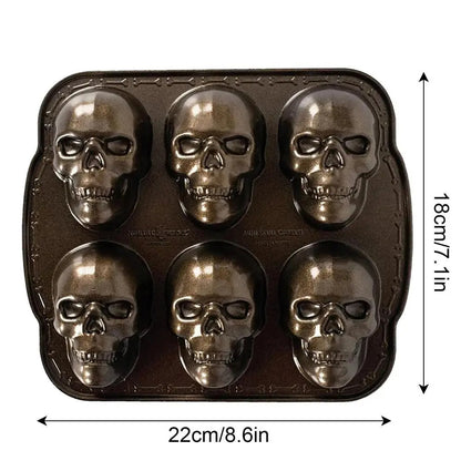 SpookyEat™ - 3D Skull Halloween Bakeware Mold - Heimnova